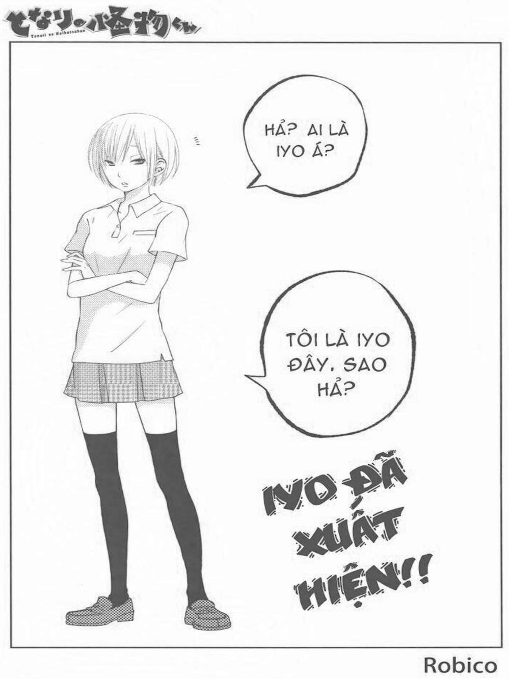 Truyện Tranh Quái Vật Bàn Bên - Tonari No Kaibutsu-Kun trang 4