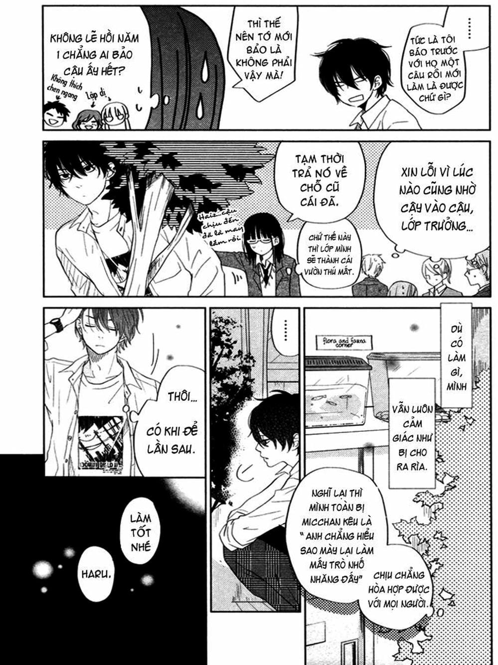 Truyện Tranh Quái Vật Bàn Bên - Tonari No Kaibutsu-Kun trang 4