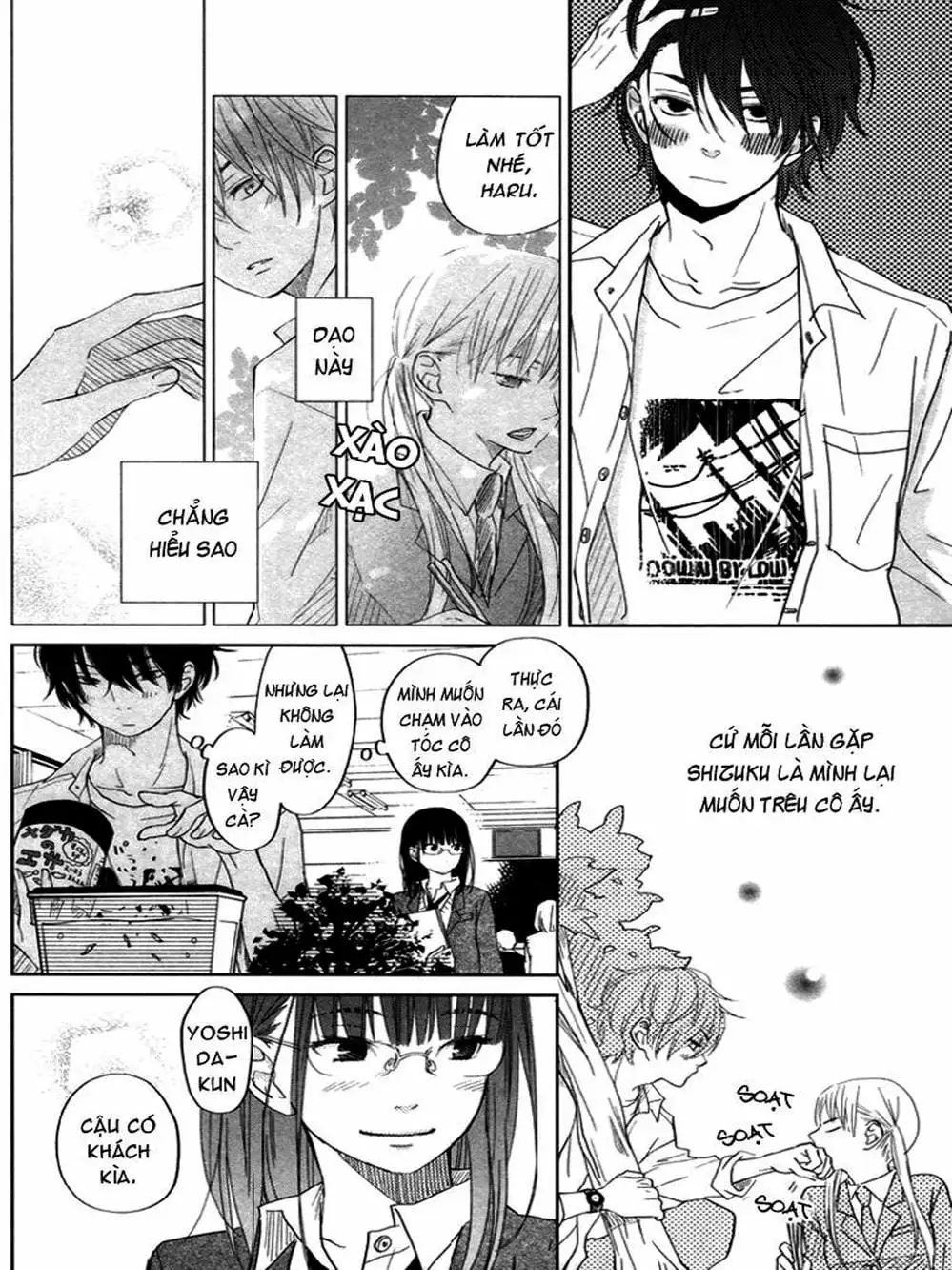 Truyện Tranh Quái Vật Bàn Bên - Tonari No Kaibutsu-Kun trang 4