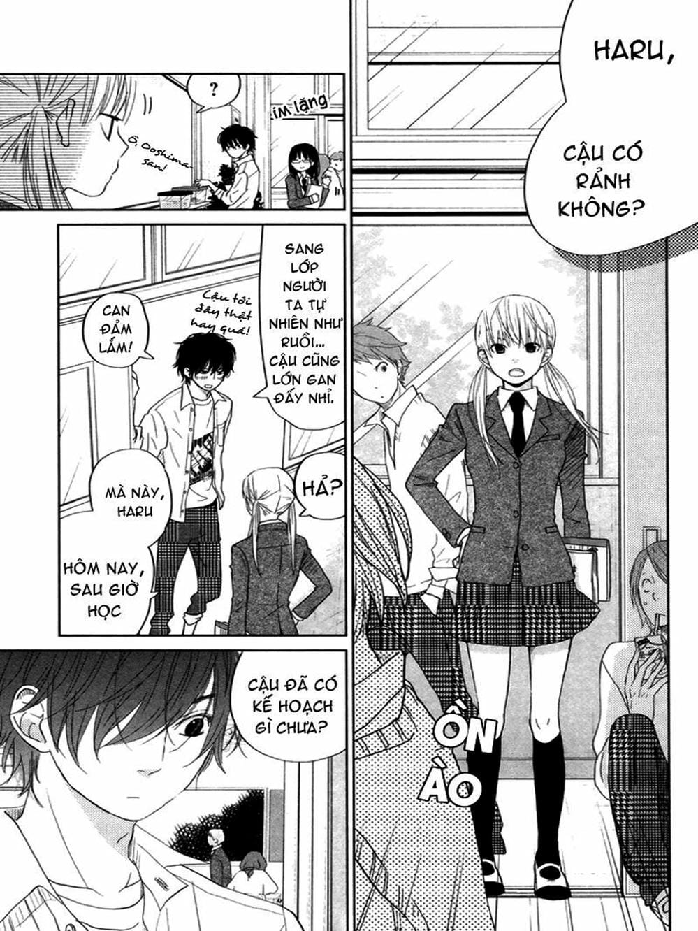 Truyện Tranh Quái Vật Bàn Bên - Tonari No Kaibutsu-Kun trang 4