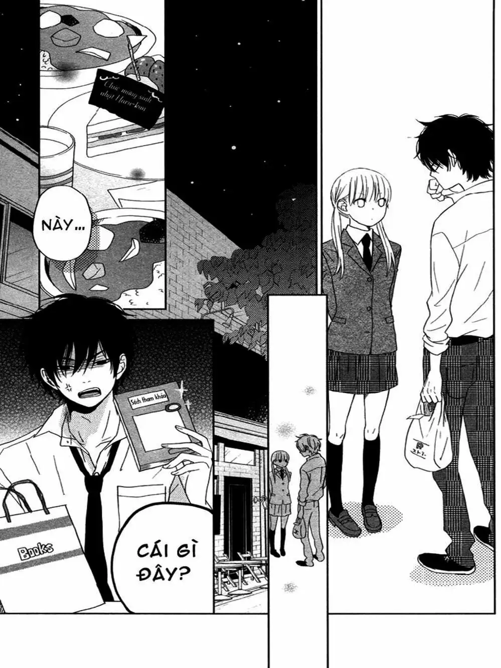 Truyện Tranh Quái Vật Bàn Bên - Tonari No Kaibutsu-Kun trang 4