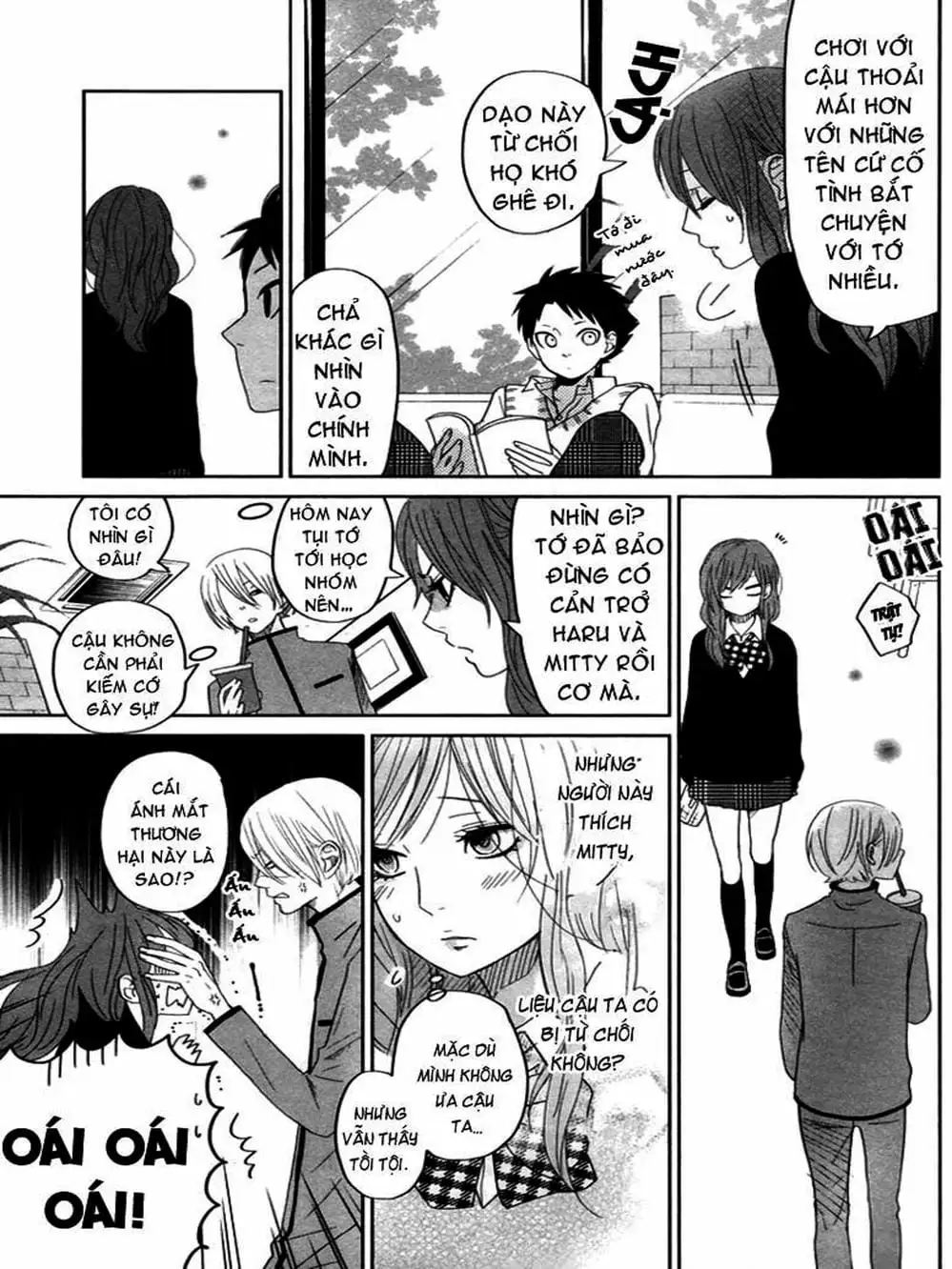 Truyện Tranh Quái Vật Bàn Bên - Tonari No Kaibutsu-Kun trang 4