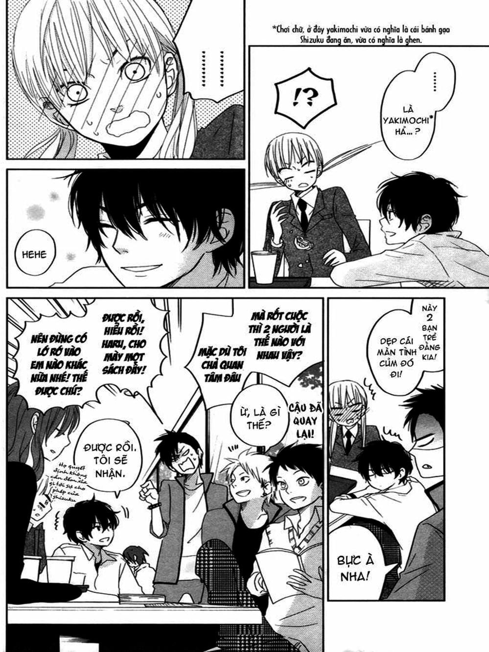 Truyện Tranh Quái Vật Bàn Bên - Tonari No Kaibutsu-Kun trang 4