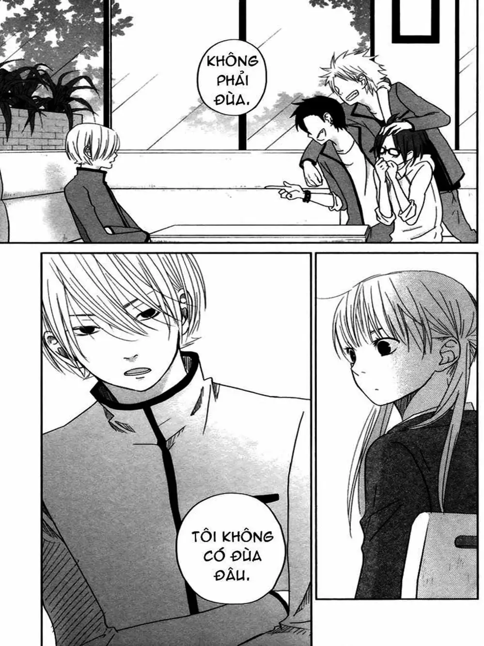 Truyện Tranh Quái Vật Bàn Bên - Tonari No Kaibutsu-Kun trang 4