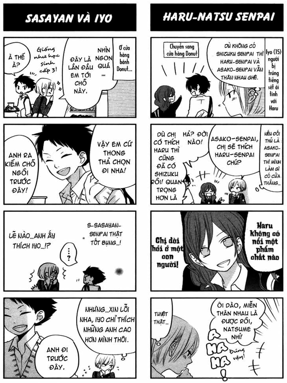 Truyện Tranh Quái Vật Bàn Bên - Tonari No Kaibutsu-Kun trang 4