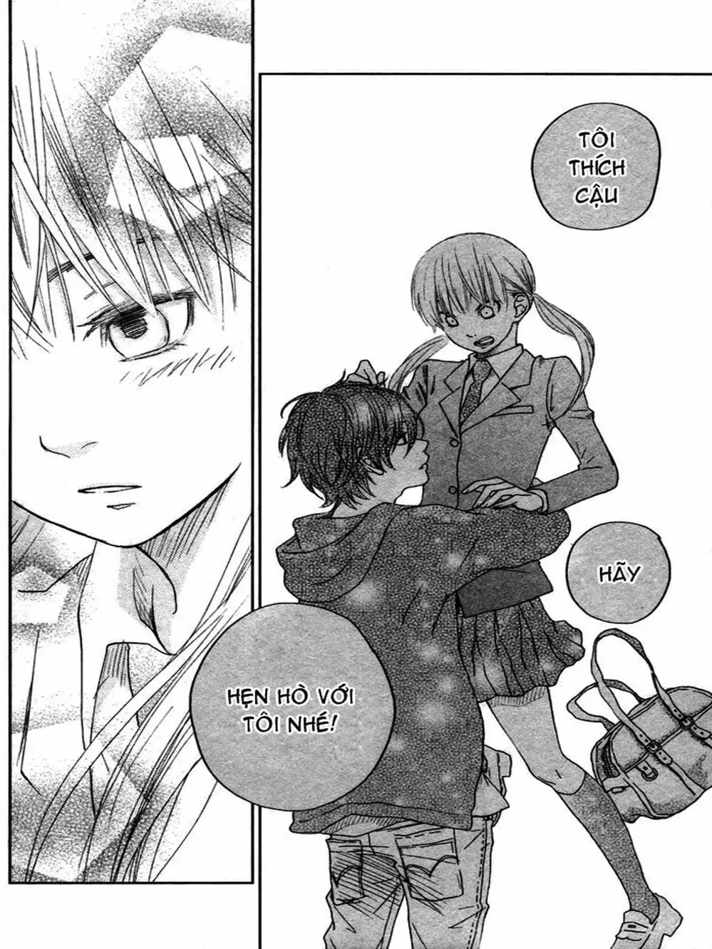 Truyện Tranh Quái Vật Bàn Bên - Tonari No Kaibutsu-Kun trang 4