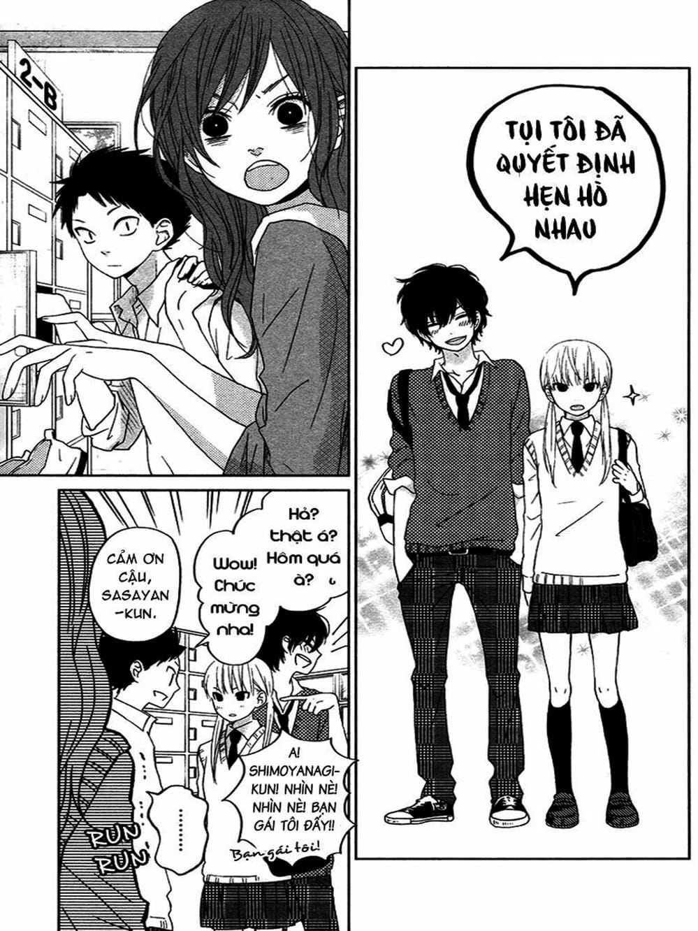 Truyện Tranh Quái Vật Bàn Bên - Tonari No Kaibutsu-Kun trang 4