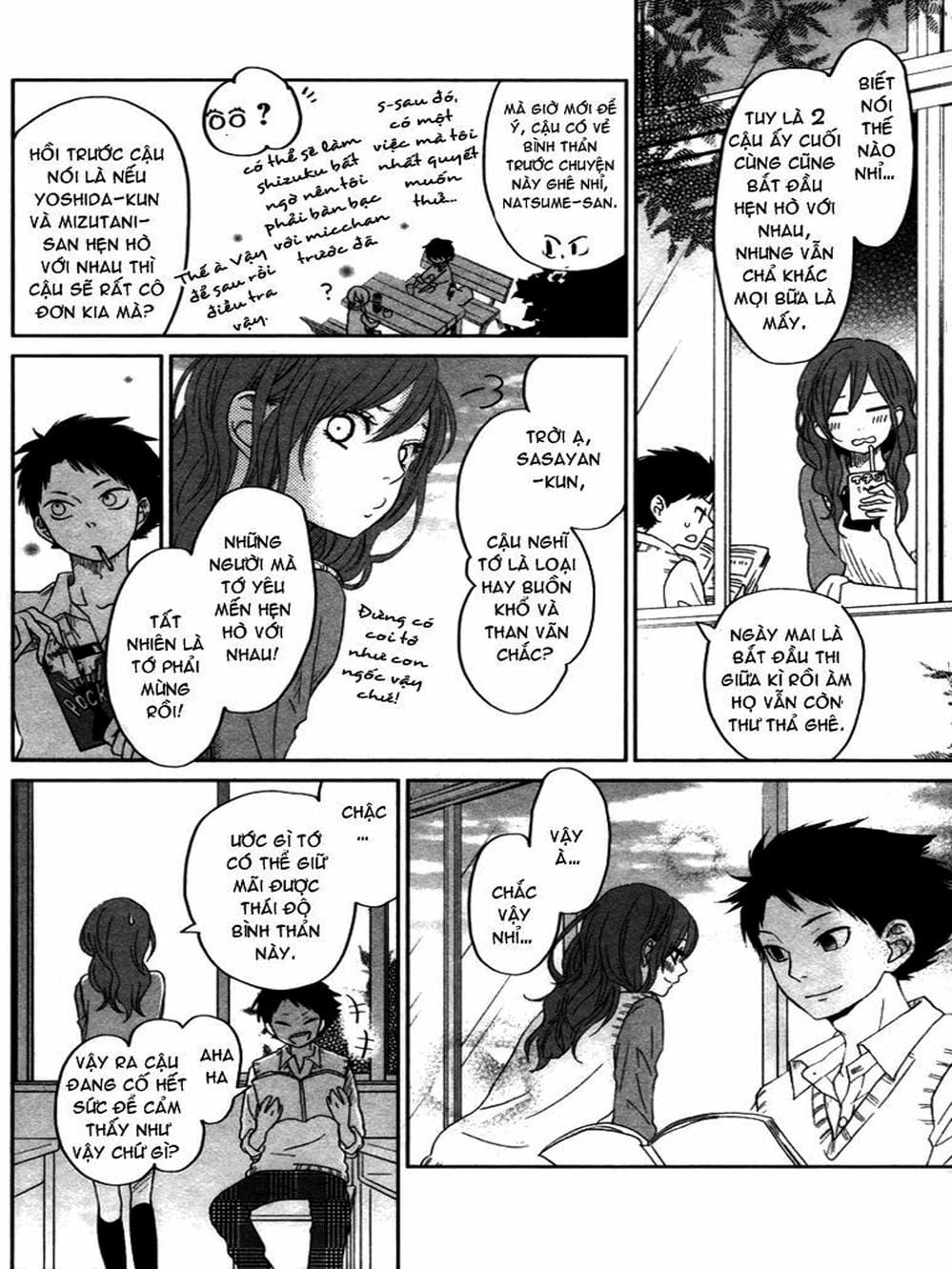 Truyện Tranh Quái Vật Bàn Bên - Tonari No Kaibutsu-Kun trang 4