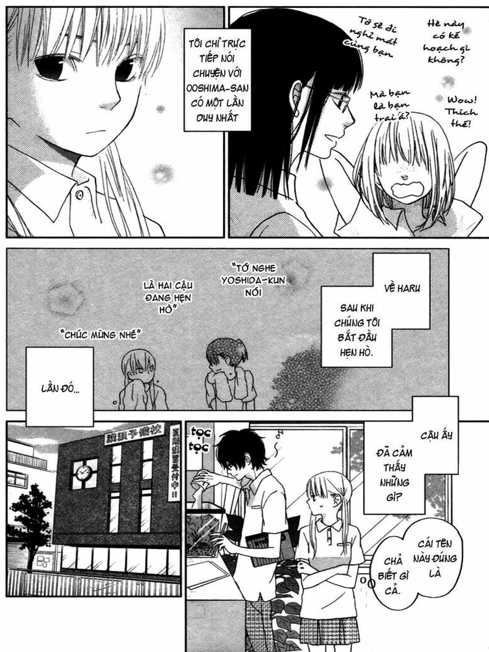 Truyện Tranh Quái Vật Bàn Bên - Tonari No Kaibutsu-Kun trang 4