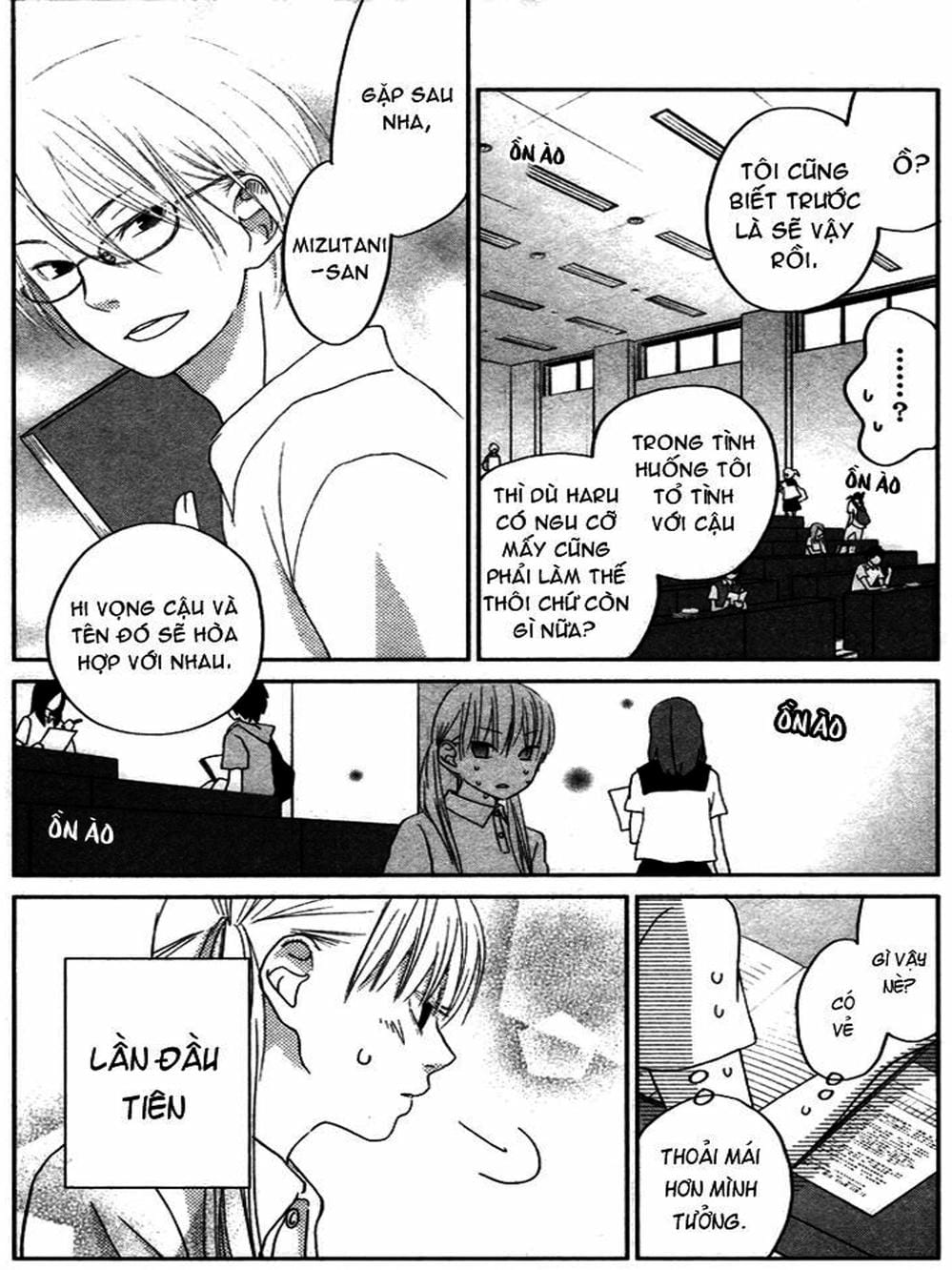 Truyện Tranh Quái Vật Bàn Bên - Tonari No Kaibutsu-Kun trang 4