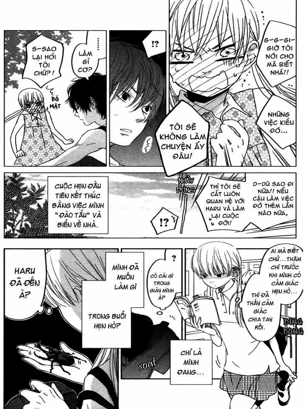 Truyện Tranh Quái Vật Bàn Bên - Tonari No Kaibutsu-Kun trang 4