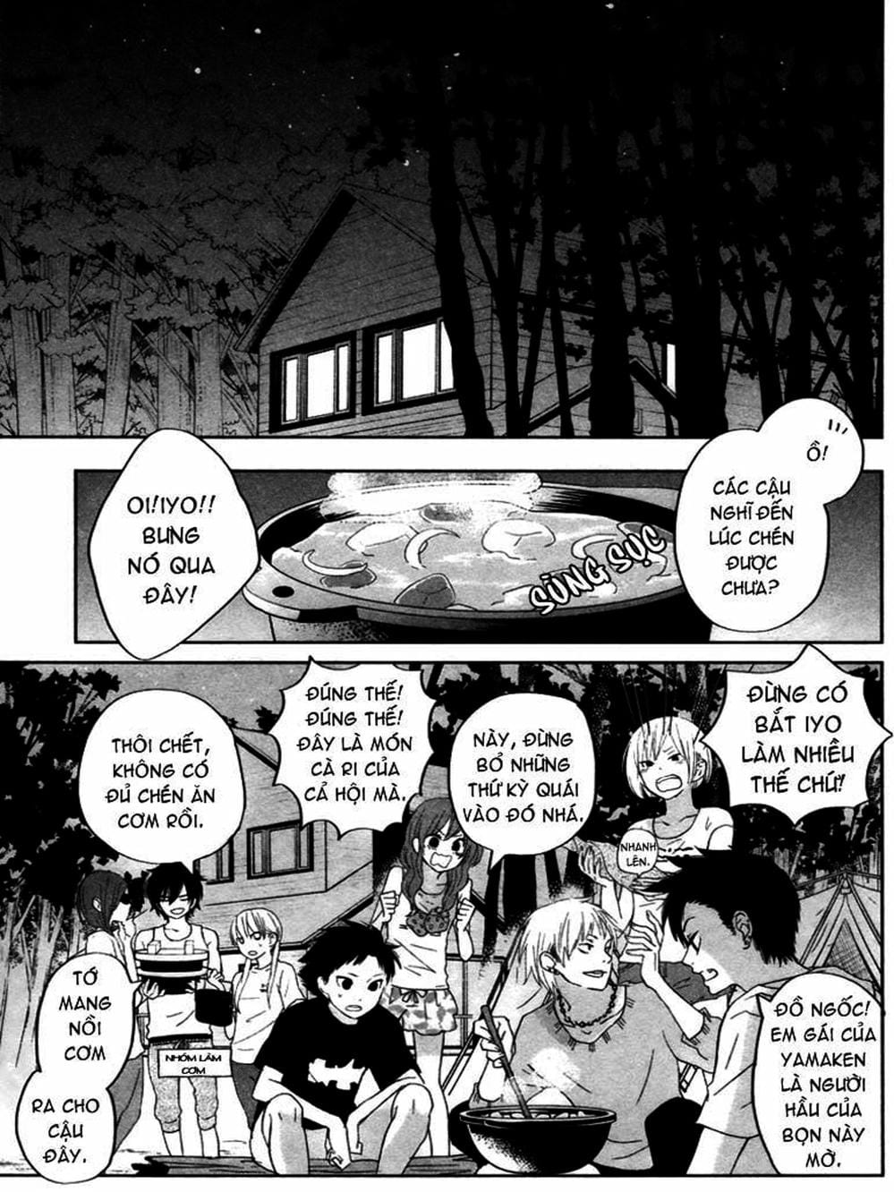 Truyện Tranh Quái Vật Bàn Bên - Tonari No Kaibutsu-Kun trang 4