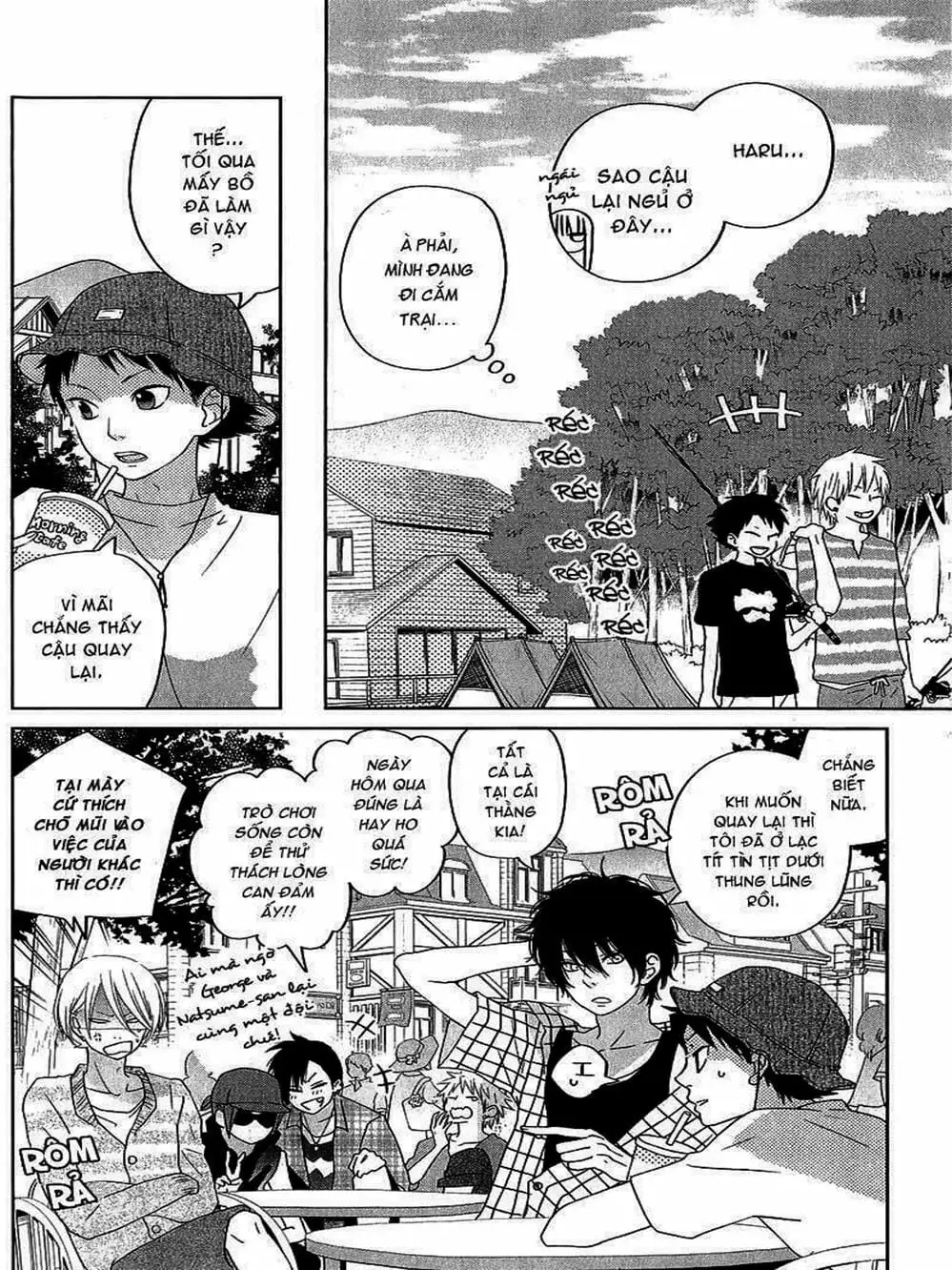 Truyện Tranh Quái Vật Bàn Bên - Tonari No Kaibutsu-Kun trang 4