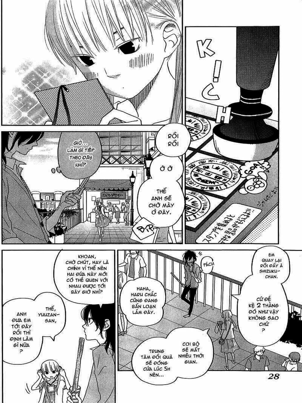 Truyện Tranh Quái Vật Bàn Bên - Tonari No Kaibutsu-Kun trang 4