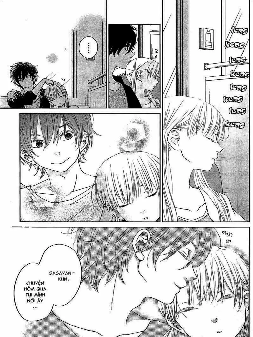 Truyện Tranh Quái Vật Bàn Bên - Tonari No Kaibutsu-Kun trang 4