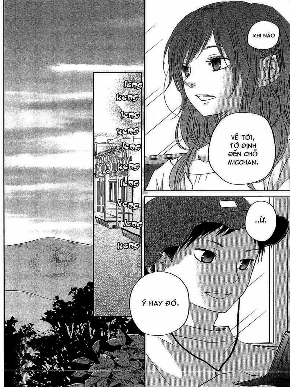 Truyện Tranh Quái Vật Bàn Bên - Tonari No Kaibutsu-Kun trang 4