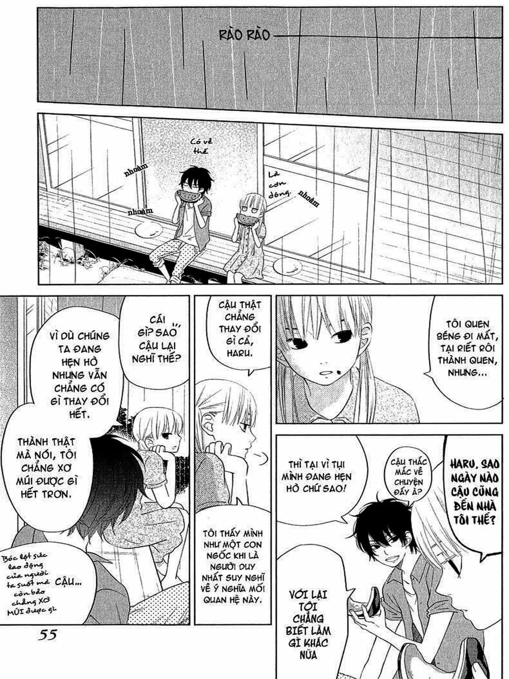 Truyện Tranh Quái Vật Bàn Bên - Tonari No Kaibutsu-Kun trang 4