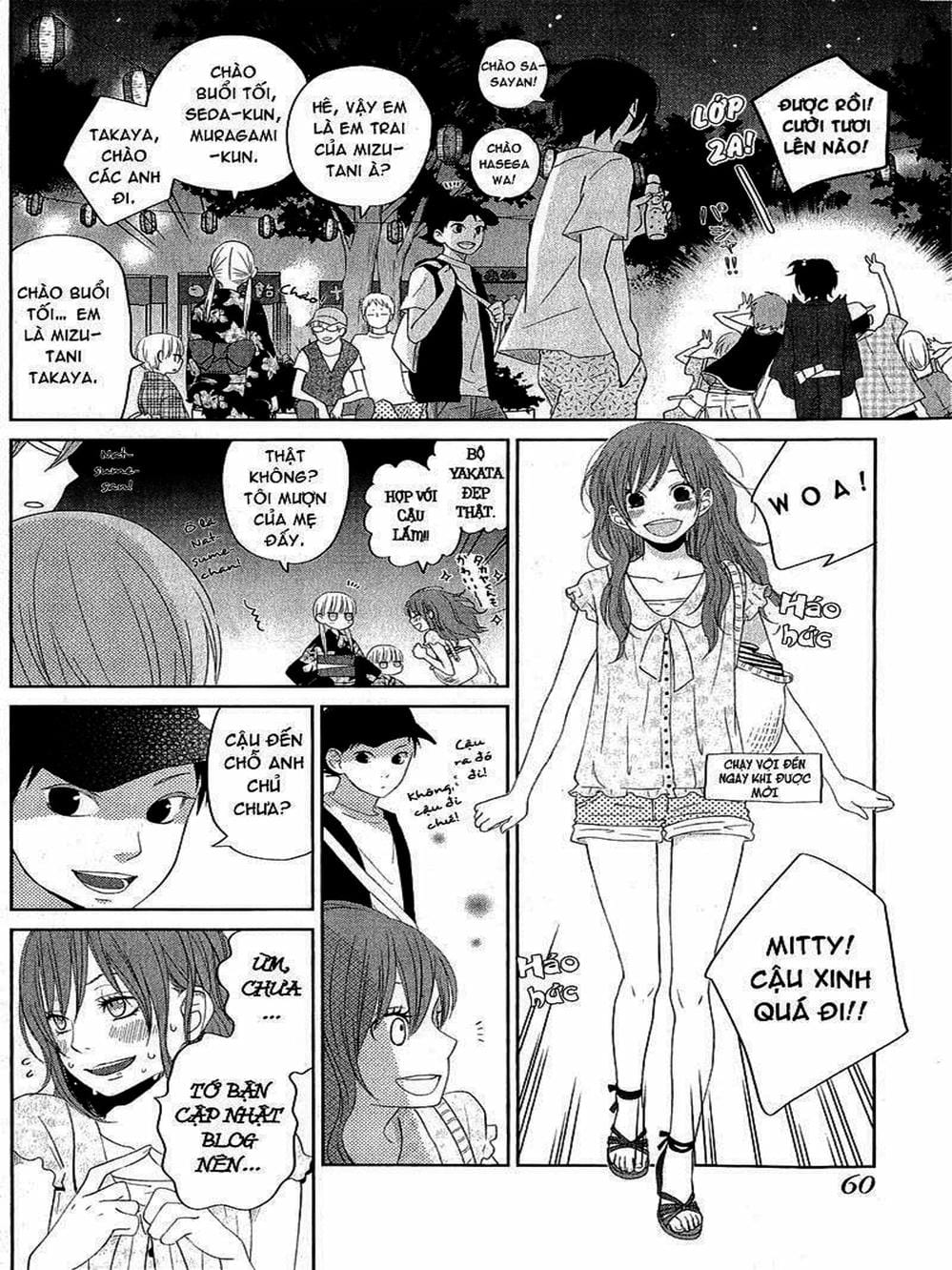 Truyện Tranh Quái Vật Bàn Bên - Tonari No Kaibutsu-Kun trang 4