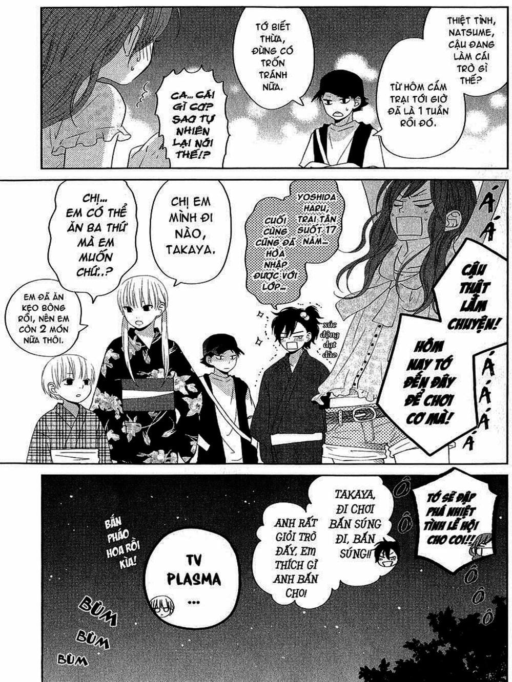 Truyện Tranh Quái Vật Bàn Bên - Tonari No Kaibutsu-Kun trang 4