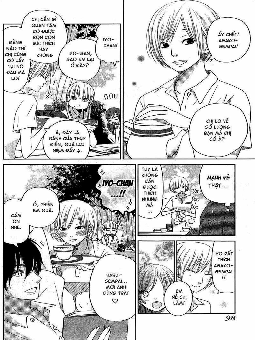 Truyện Tranh Quái Vật Bàn Bên - Tonari No Kaibutsu-Kun trang 4