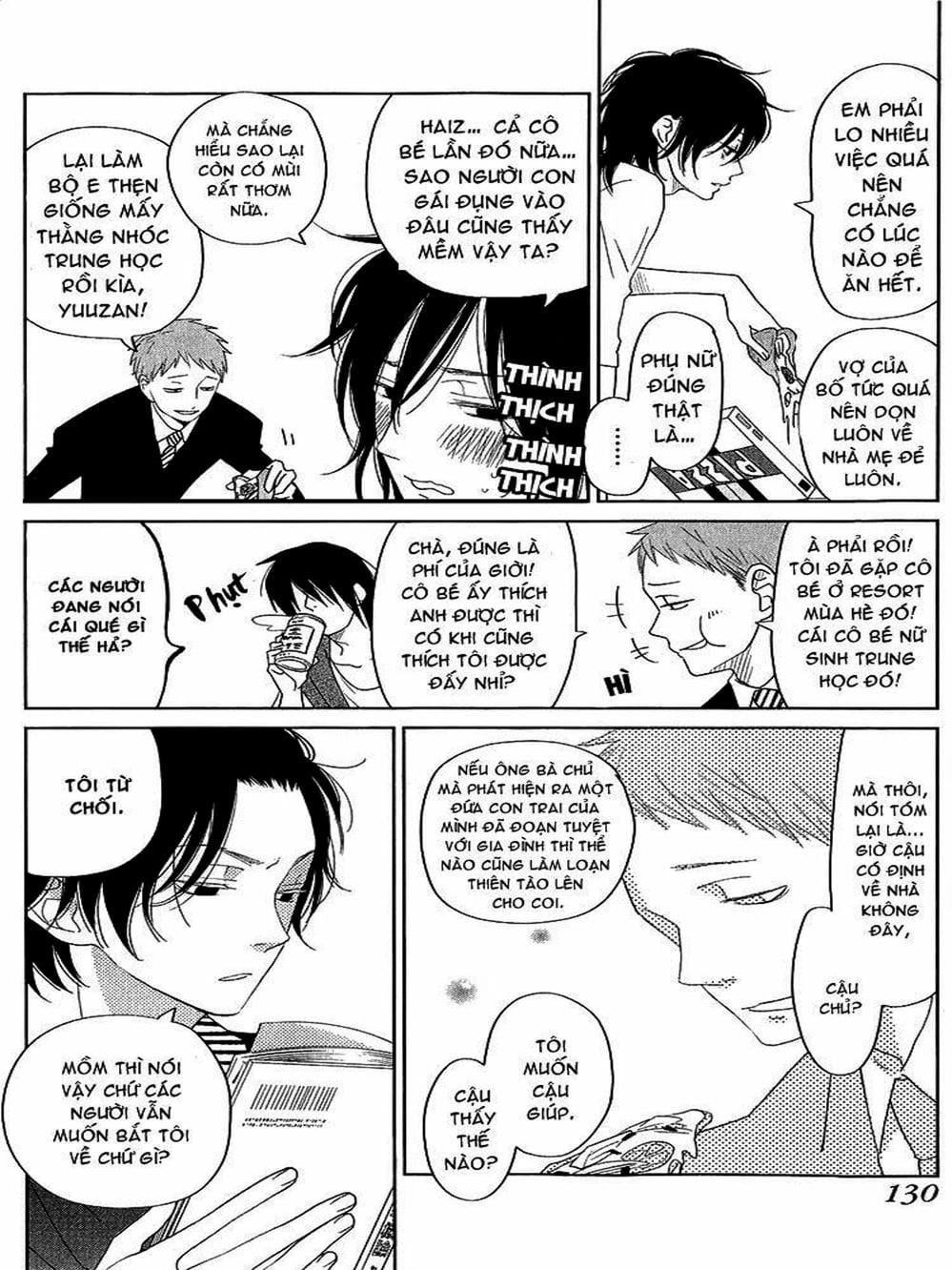 Truyện Tranh Quái Vật Bàn Bên - Tonari No Kaibutsu-Kun trang 4