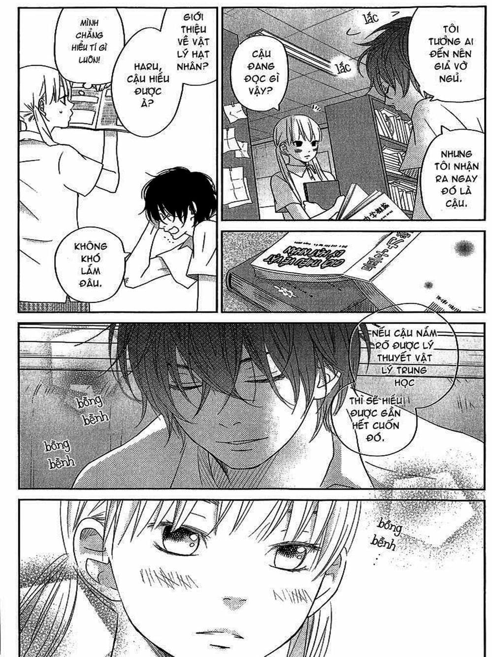 Truyện Tranh Quái Vật Bàn Bên - Tonari No Kaibutsu-Kun trang 4