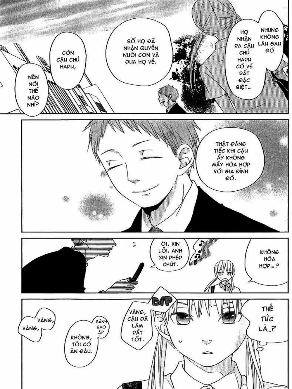 Truyện Tranh Quái Vật Bàn Bên - Tonari No Kaibutsu-Kun trang 4