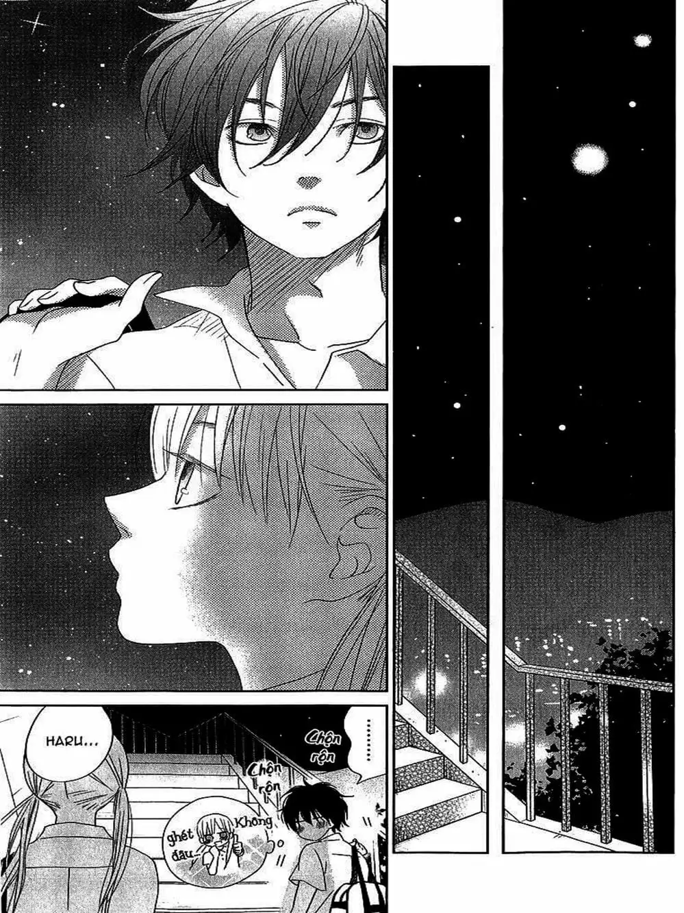 Truyện Tranh Quái Vật Bàn Bên - Tonari No Kaibutsu-Kun trang 4