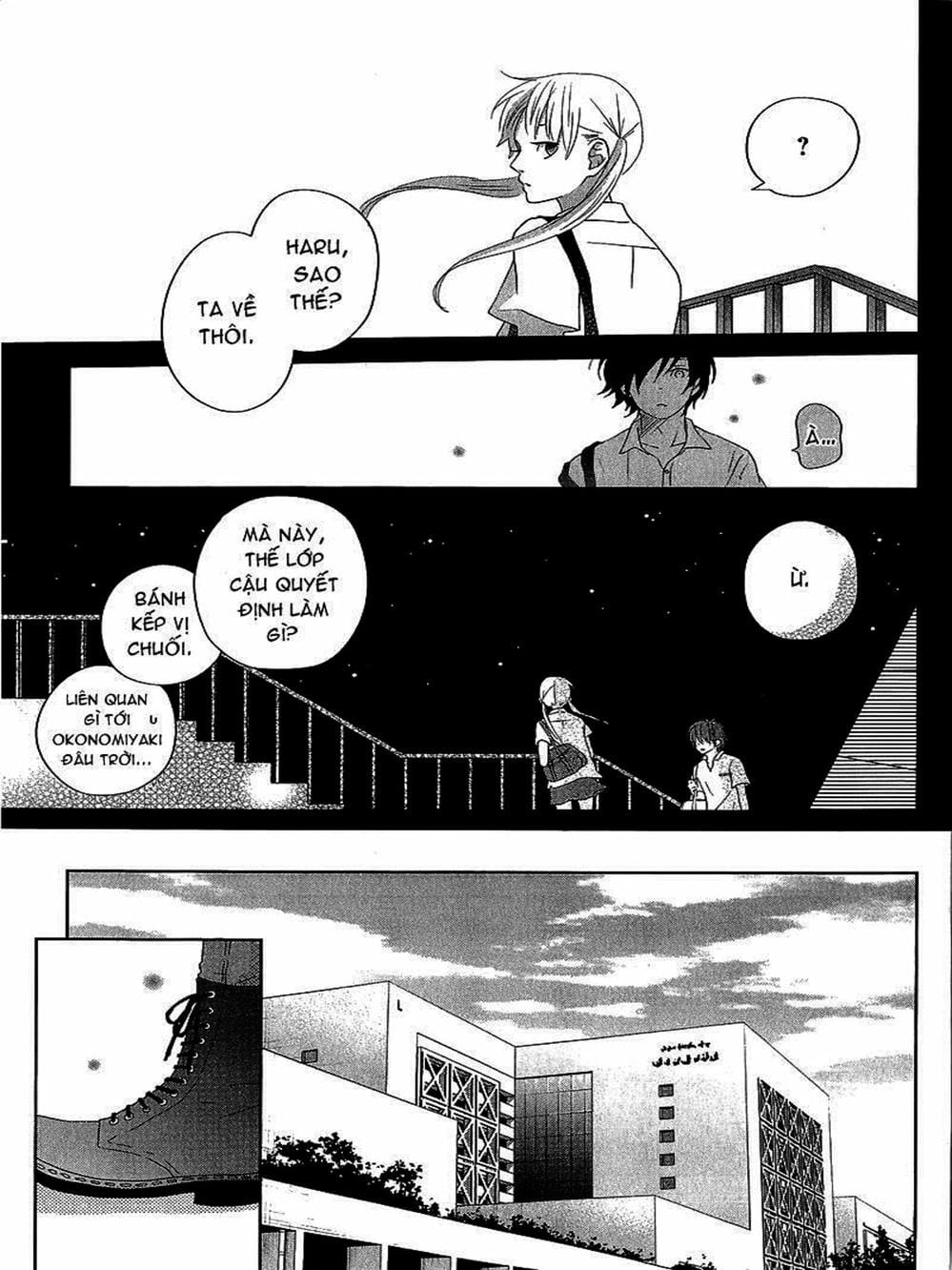 Truyện Tranh Quái Vật Bàn Bên - Tonari No Kaibutsu-Kun trang 4