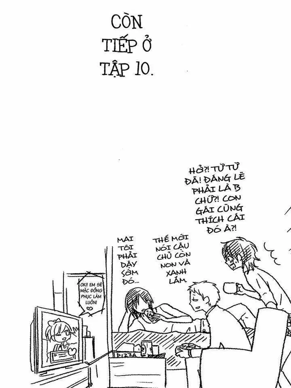 Truyện Tranh Quái Vật Bàn Bên - Tonari No Kaibutsu-Kun trang 4