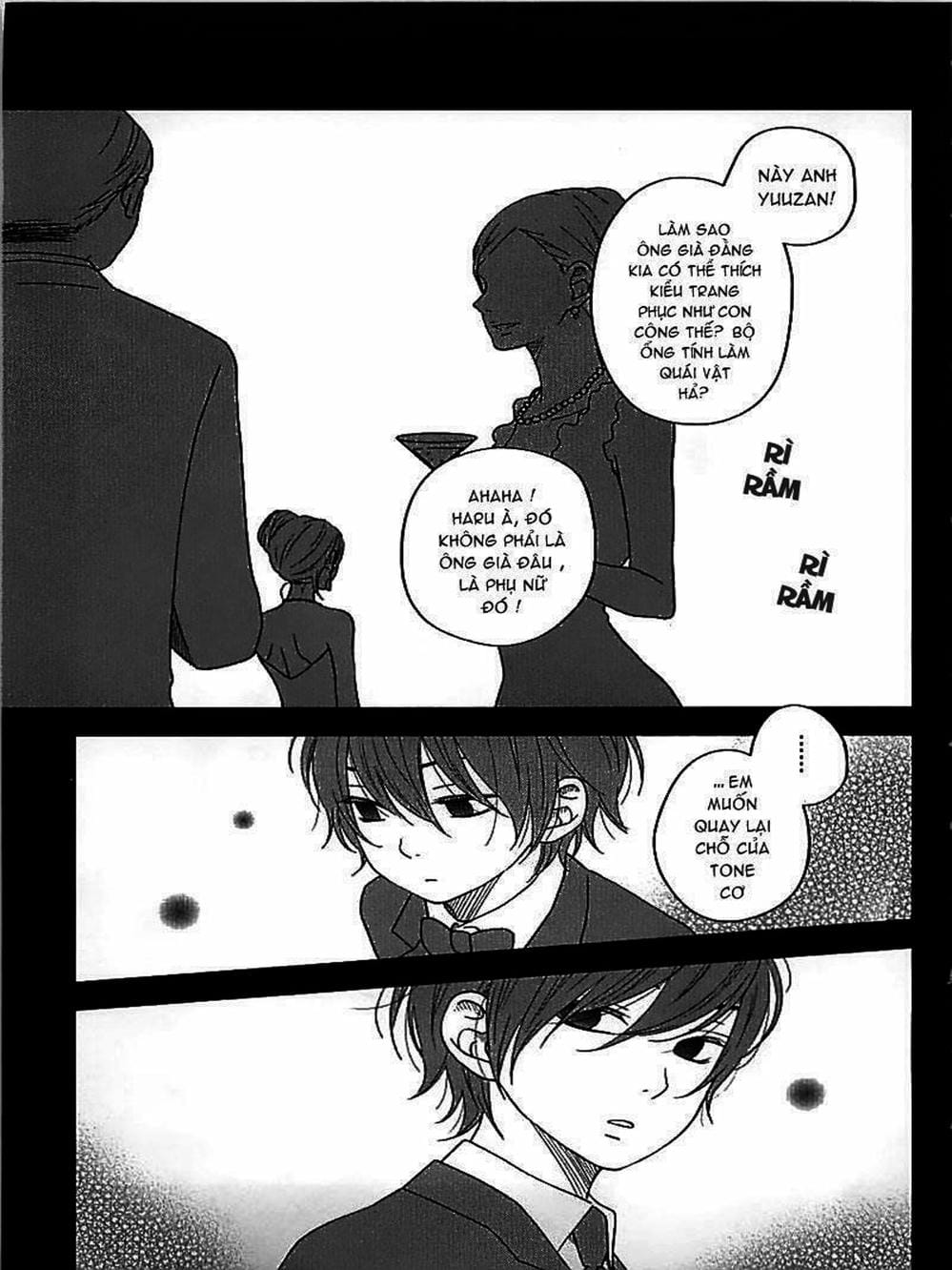 Truyện Tranh Quái Vật Bàn Bên - Tonari No Kaibutsu-Kun trang 4