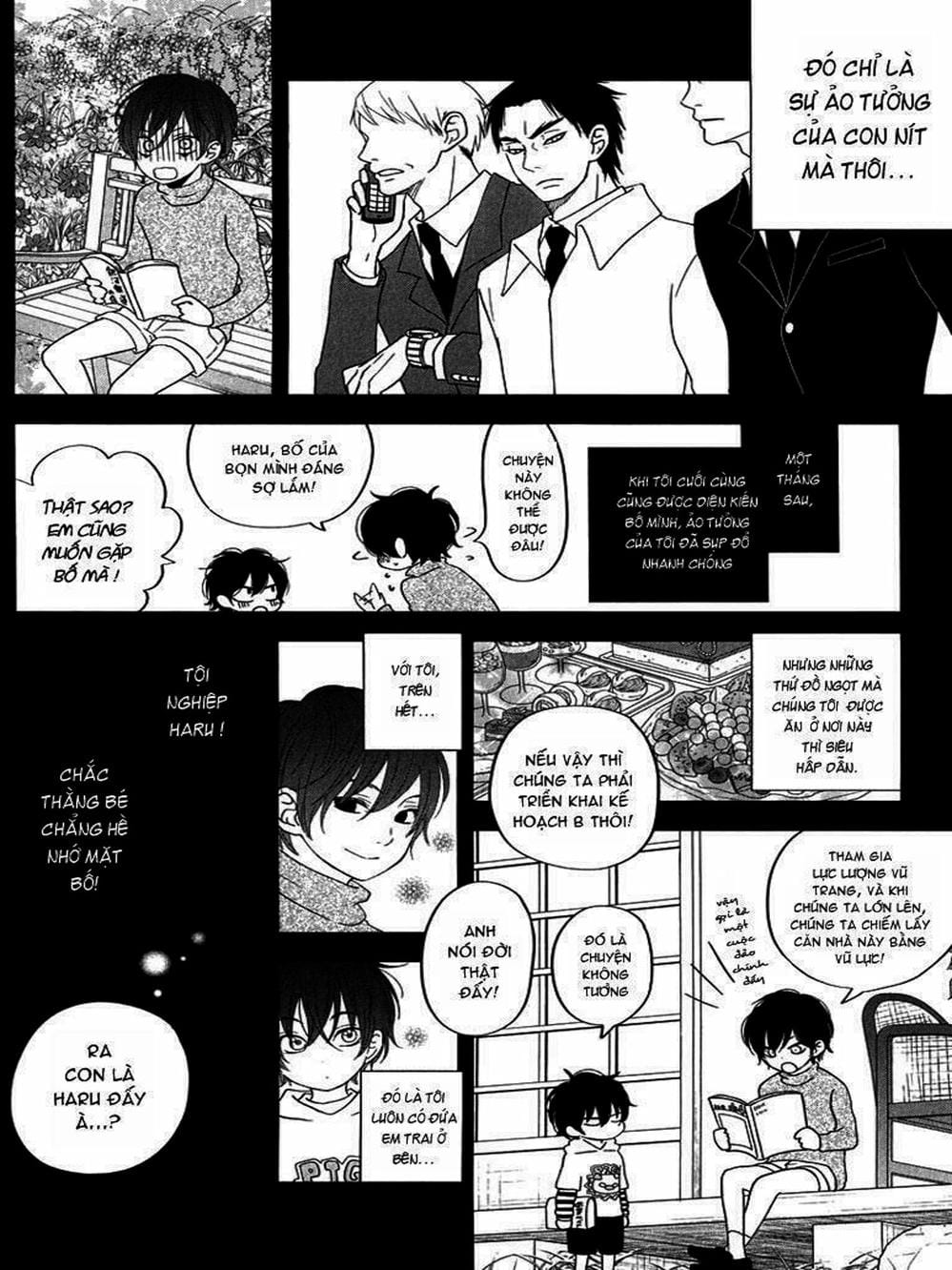 Truyện Tranh Quái Vật Bàn Bên - Tonari No Kaibutsu-Kun trang 4