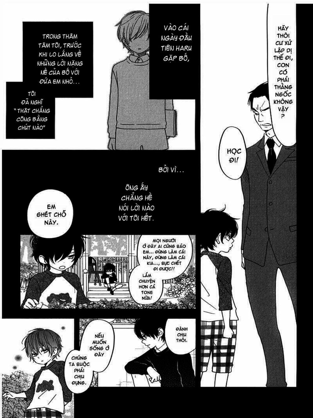 Truyện Tranh Quái Vật Bàn Bên - Tonari No Kaibutsu-Kun trang 4