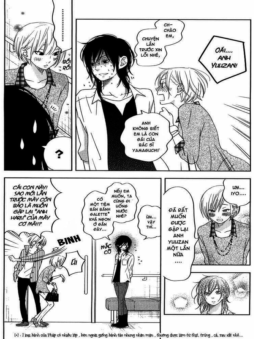 Truyện Tranh Quái Vật Bàn Bên - Tonari No Kaibutsu-Kun trang 4