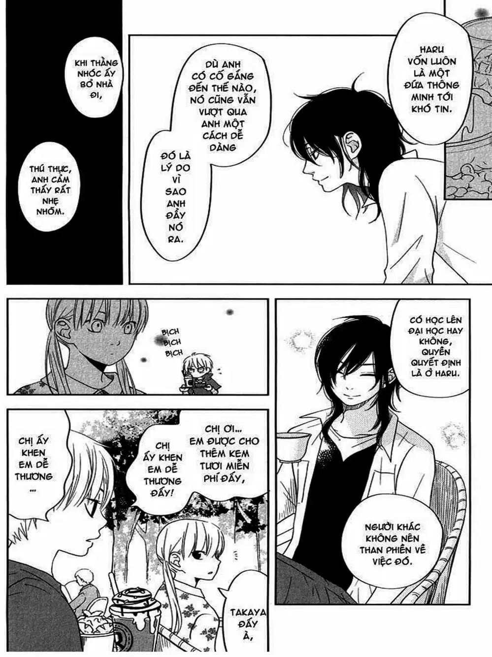 Truyện Tranh Quái Vật Bàn Bên - Tonari No Kaibutsu-Kun trang 4