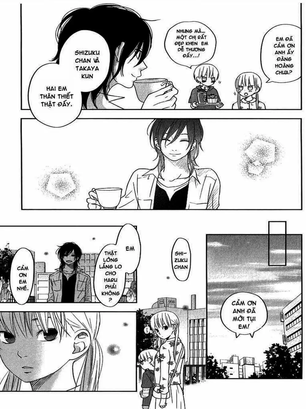 Truyện Tranh Quái Vật Bàn Bên - Tonari No Kaibutsu-Kun trang 4