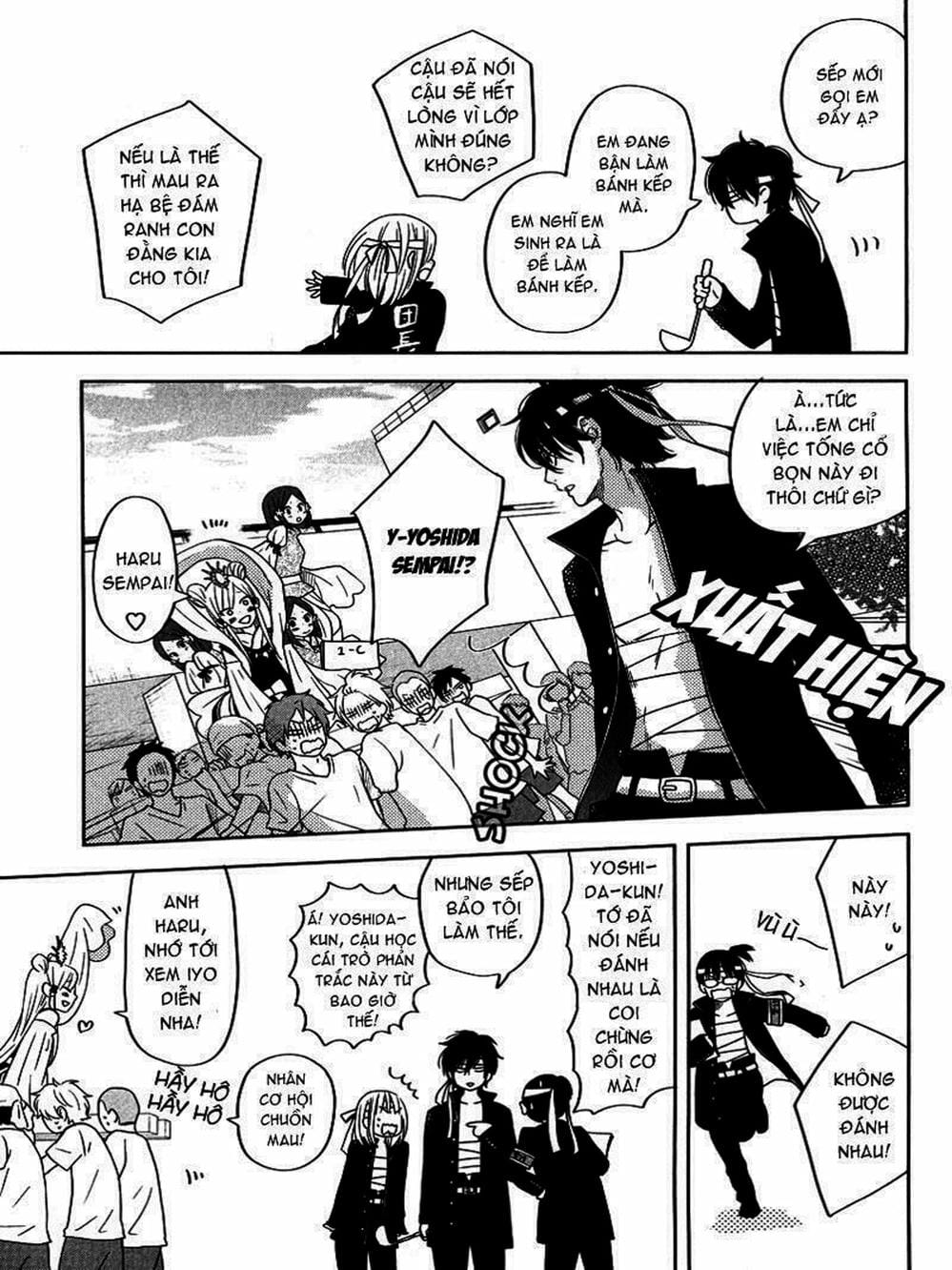 Truyện Tranh Quái Vật Bàn Bên - Tonari No Kaibutsu-Kun trang 4