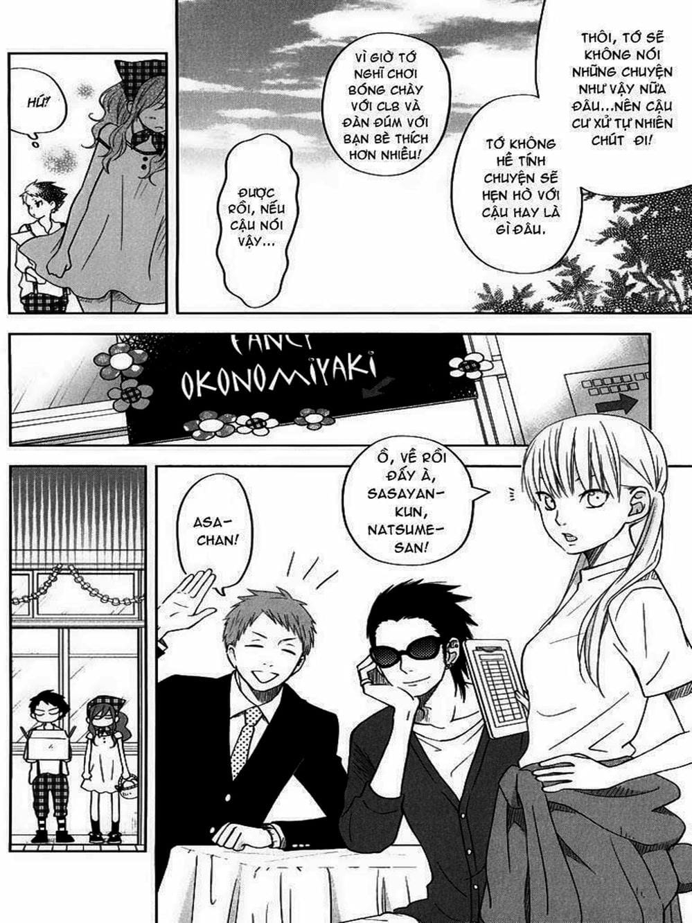 Truyện Tranh Quái Vật Bàn Bên - Tonari No Kaibutsu-Kun trang 4