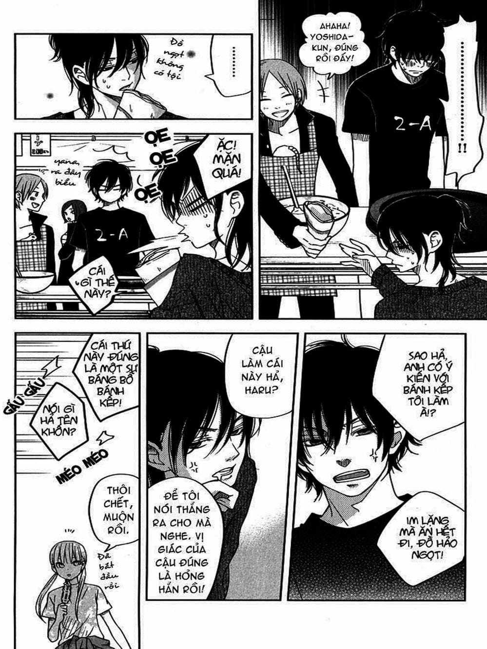 Truyện Tranh Quái Vật Bàn Bên - Tonari No Kaibutsu-Kun trang 4