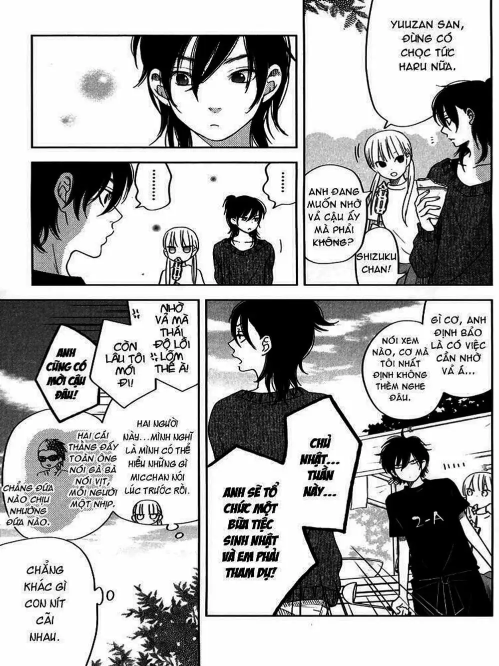 Truyện Tranh Quái Vật Bàn Bên - Tonari No Kaibutsu-Kun trang 4