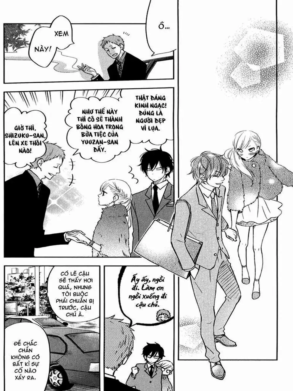 Truyện Tranh Quái Vật Bàn Bên - Tonari No Kaibutsu-Kun trang 4