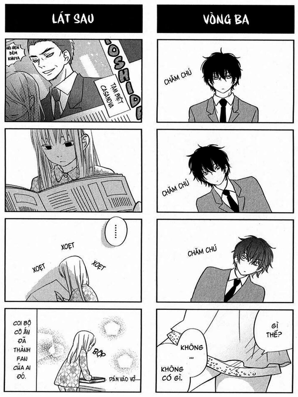 Truyện Tranh Quái Vật Bàn Bên - Tonari No Kaibutsu-Kun trang 4