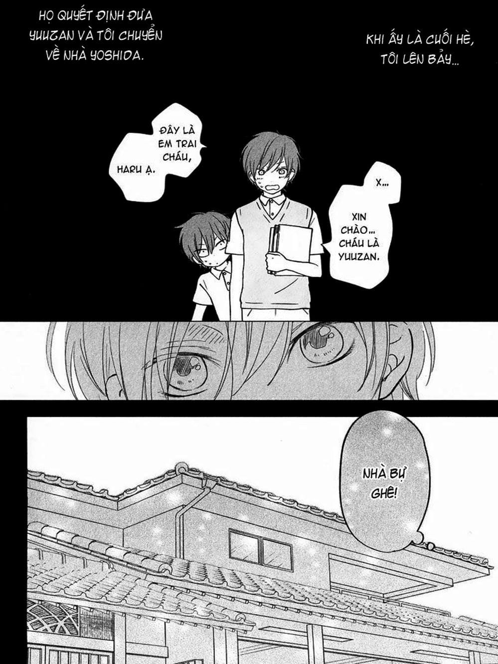 Truyện Tranh Quái Vật Bàn Bên - Tonari No Kaibutsu-Kun trang 4