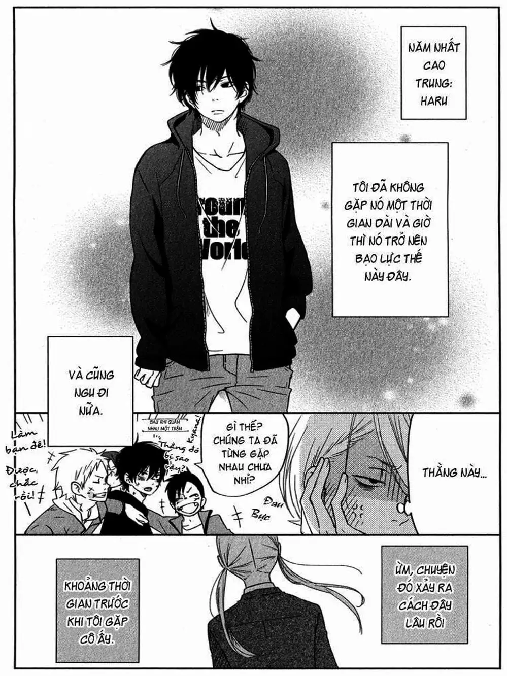 Truyện Tranh Quái Vật Bàn Bên - Tonari No Kaibutsu-Kun trang 4