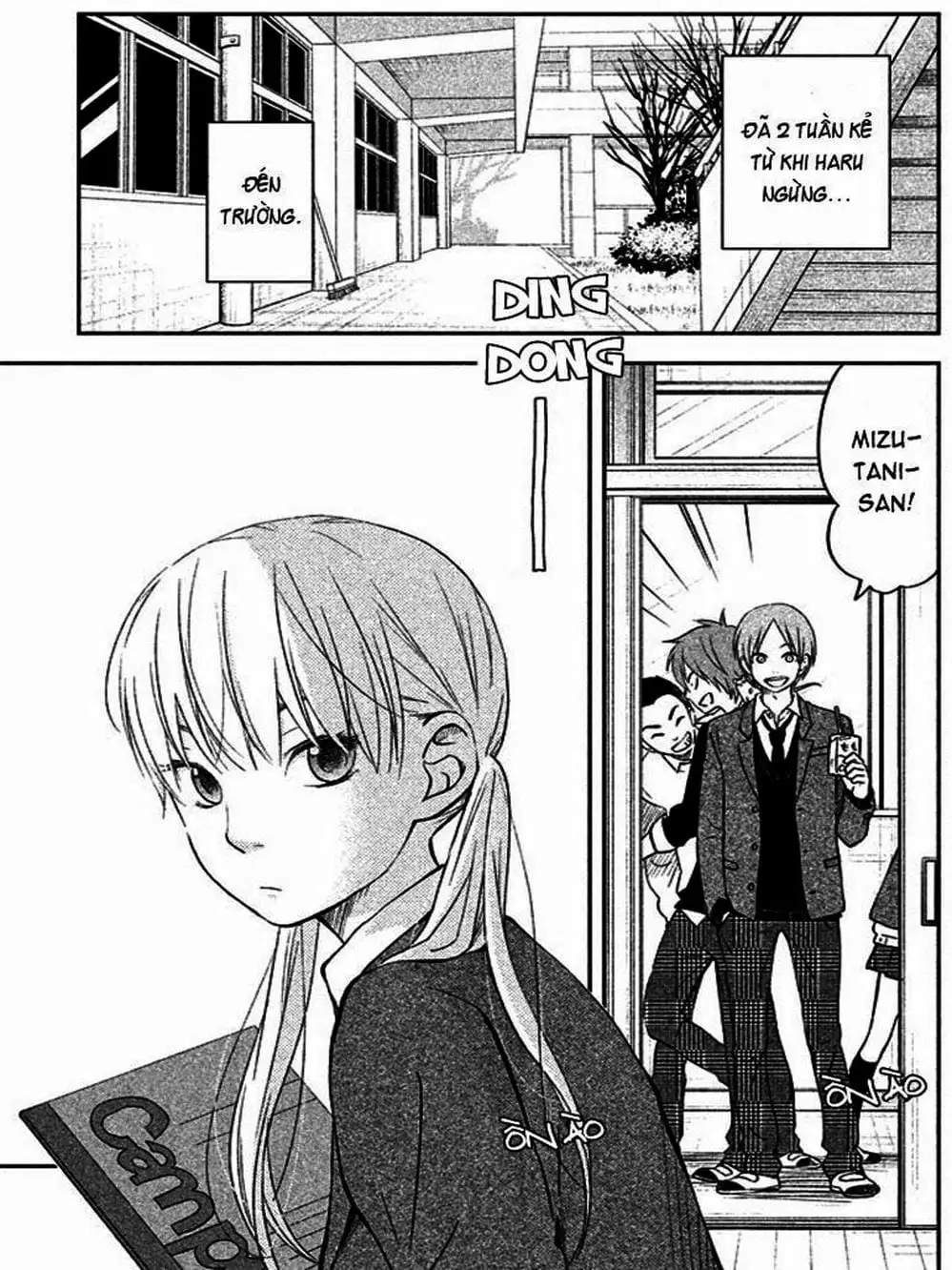 Truyện Tranh Quái Vật Bàn Bên - Tonari No Kaibutsu-Kun trang 4