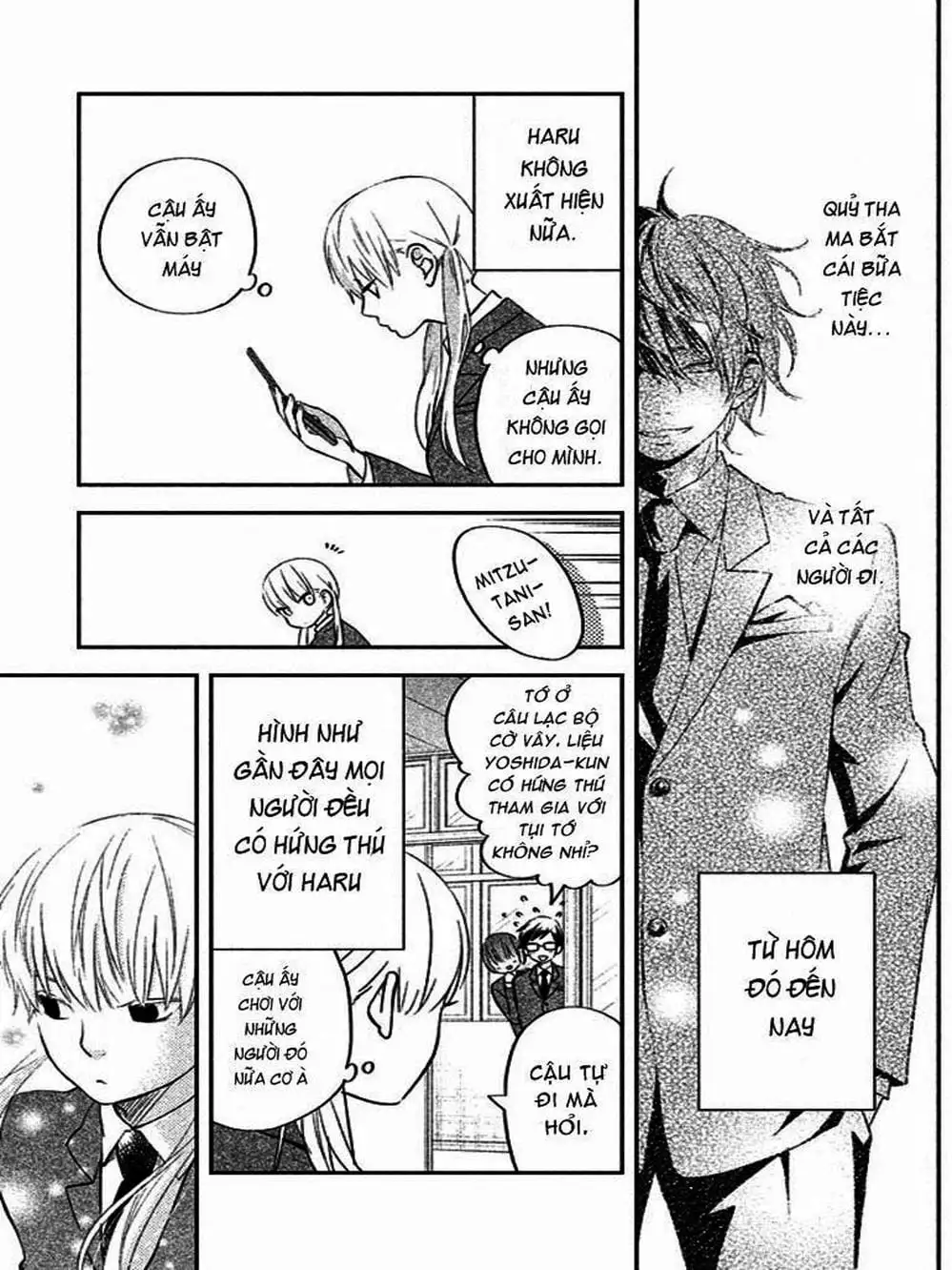 Truyện Tranh Quái Vật Bàn Bên - Tonari No Kaibutsu-Kun trang 4