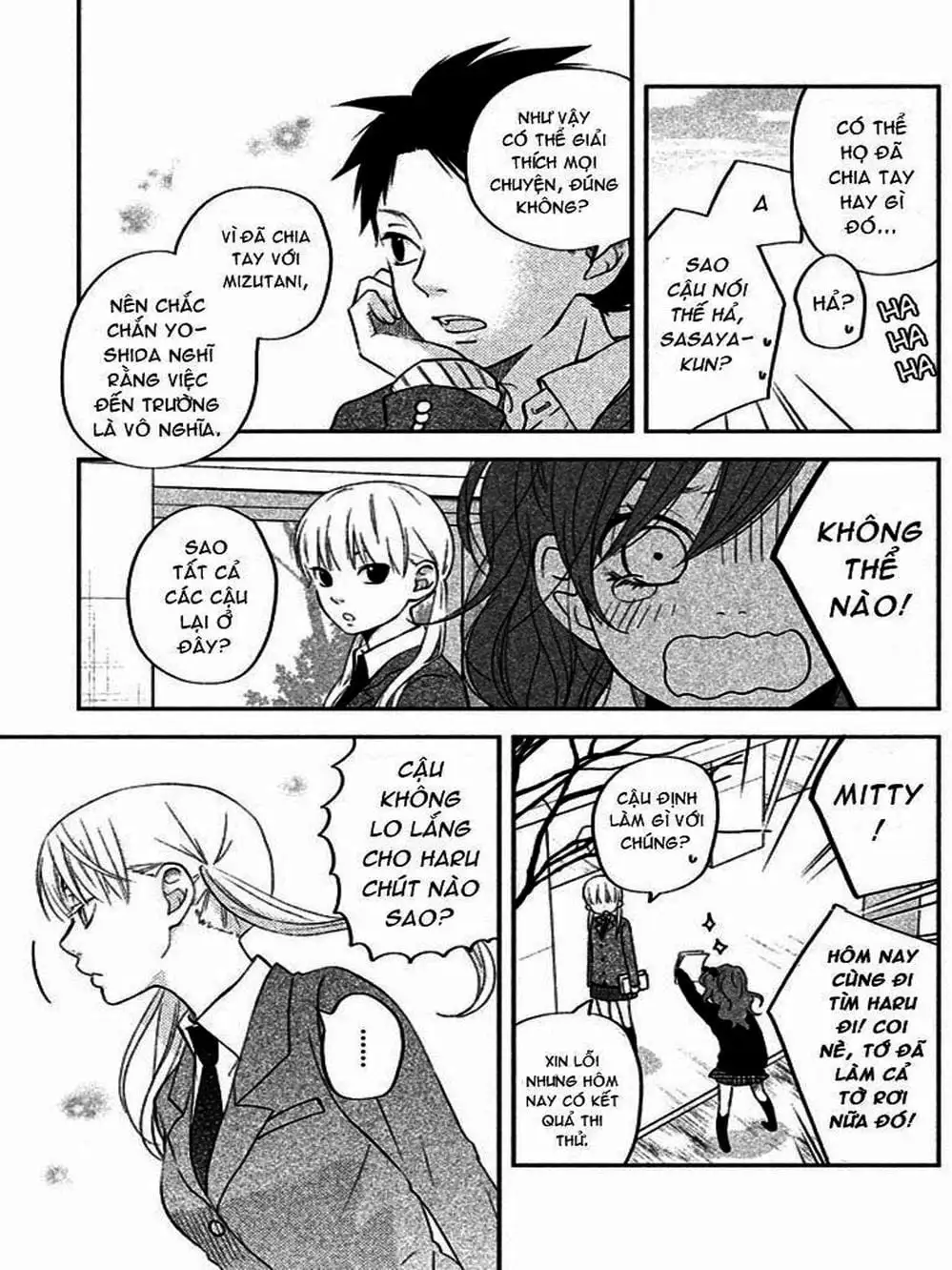 Truyện Tranh Quái Vật Bàn Bên - Tonari No Kaibutsu-Kun trang 4