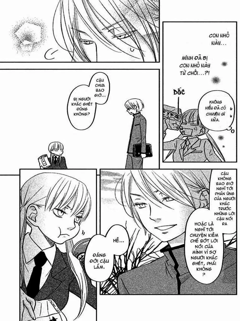 Truyện Tranh Quái Vật Bàn Bên - Tonari No Kaibutsu-Kun trang 4