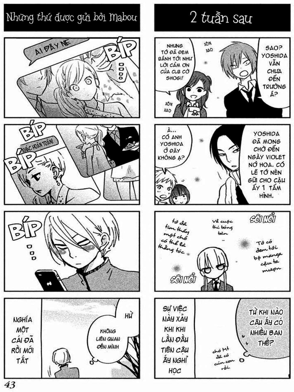 Truyện Tranh Quái Vật Bàn Bên - Tonari No Kaibutsu-Kun trang 4