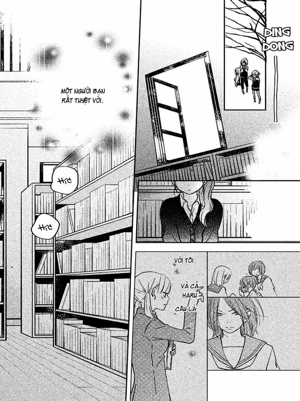 Truyện Tranh Quái Vật Bàn Bên - Tonari No Kaibutsu-Kun trang 4